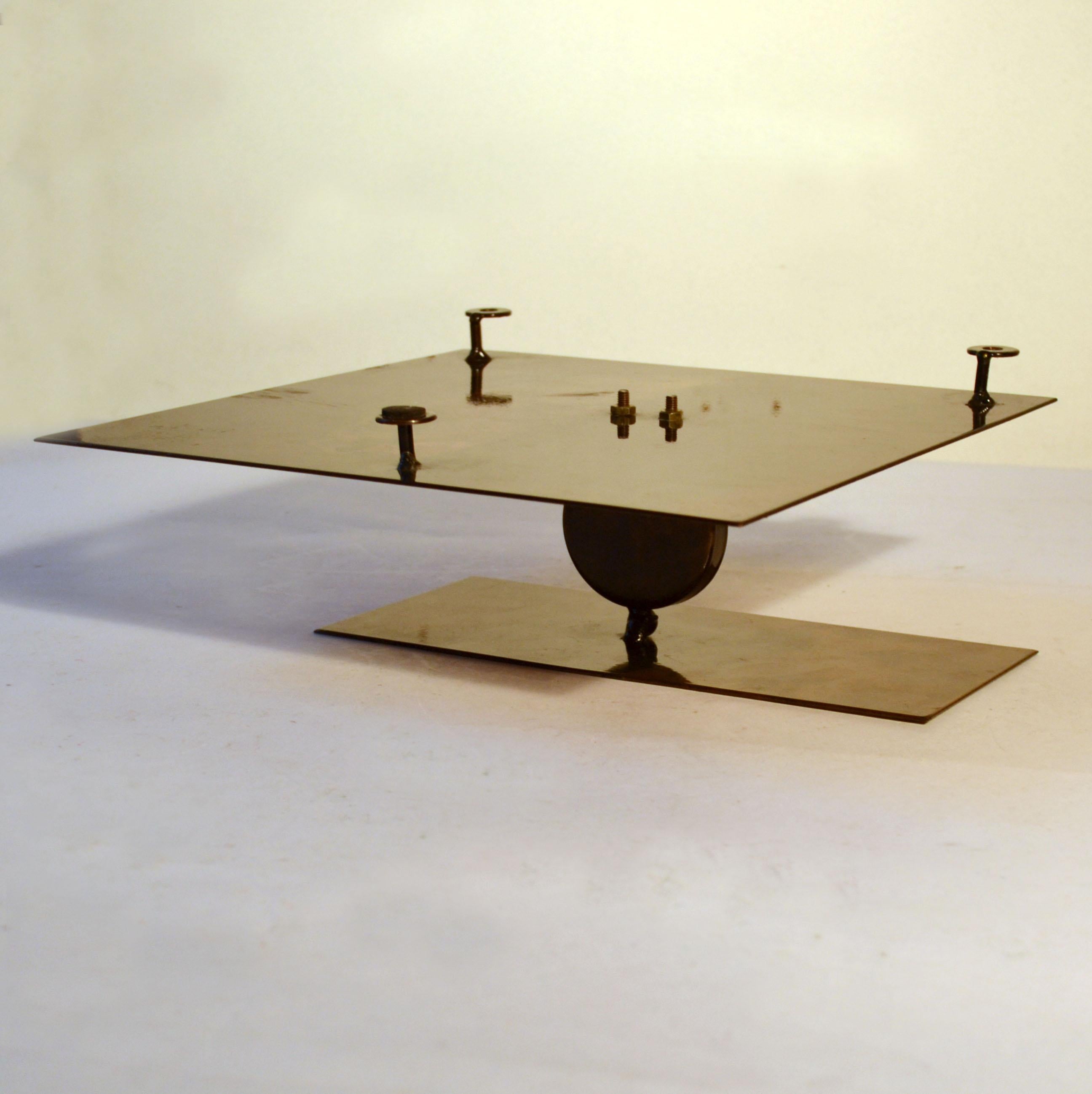 Portavelas geométricos de pared de latón y relieve geométrico de pared en venta 6