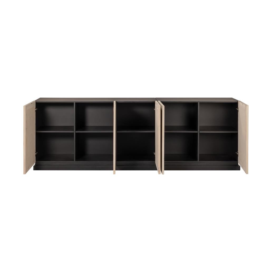 Brutalismo Credenza geometrica brutalista in vendita