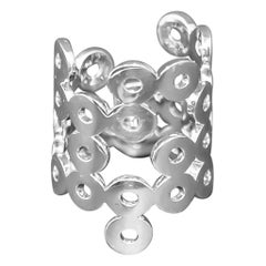 Geometric Bubbles Ring in Platinum by Mohamad Kamra