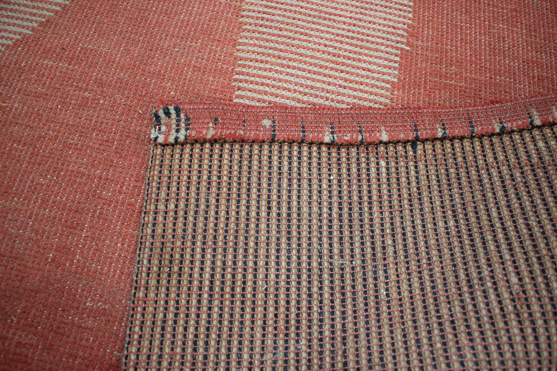 Geometrischer Teppich oder Teppich, 1950er Jahre (Textil) im Angebot