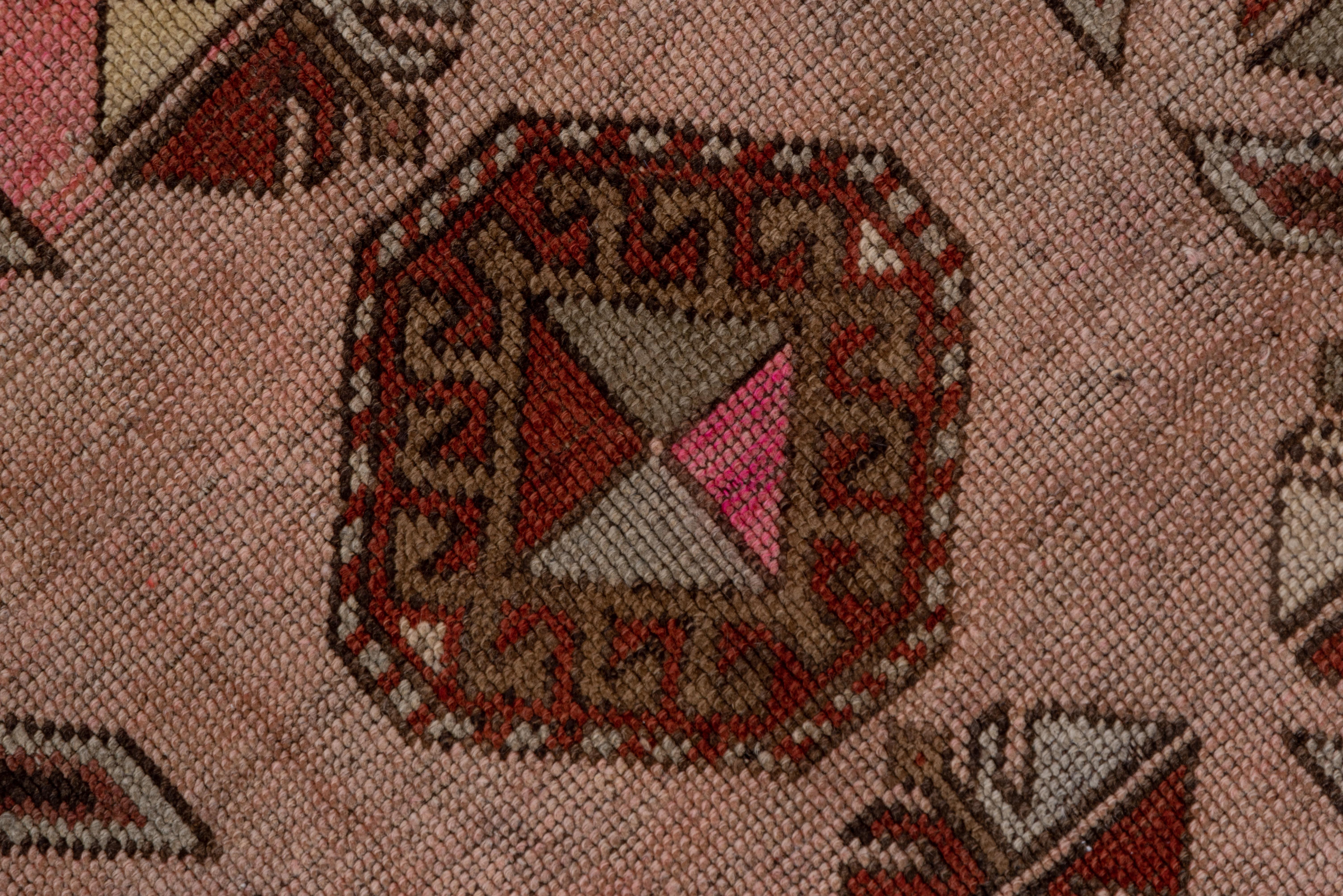 Antiker kaukasischer Stammeskunstteppich, ca. 1910er Jahre (Handgeknüpft) im Angebot