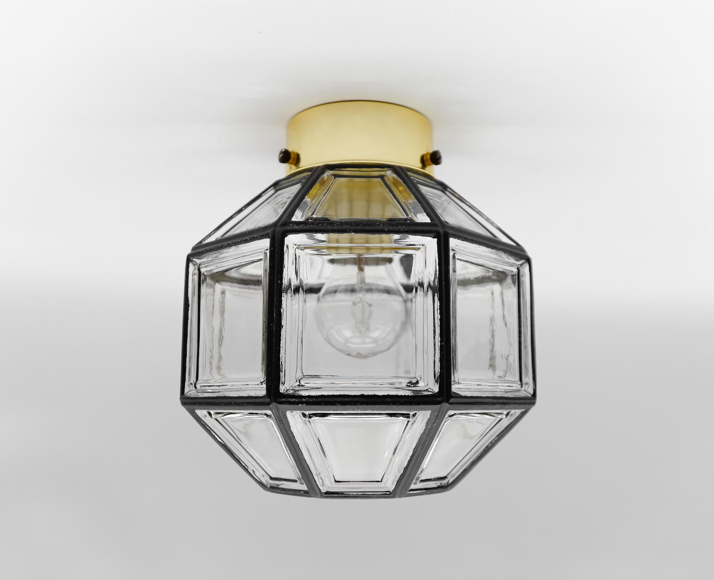 Geometric Ceilin Lamp by Limburg - Flush Mount, Germany, 1960s For Sale 5