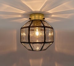 Geometric Ceilin Lamp by Limburg - Flush Mount, Germany, 1960s