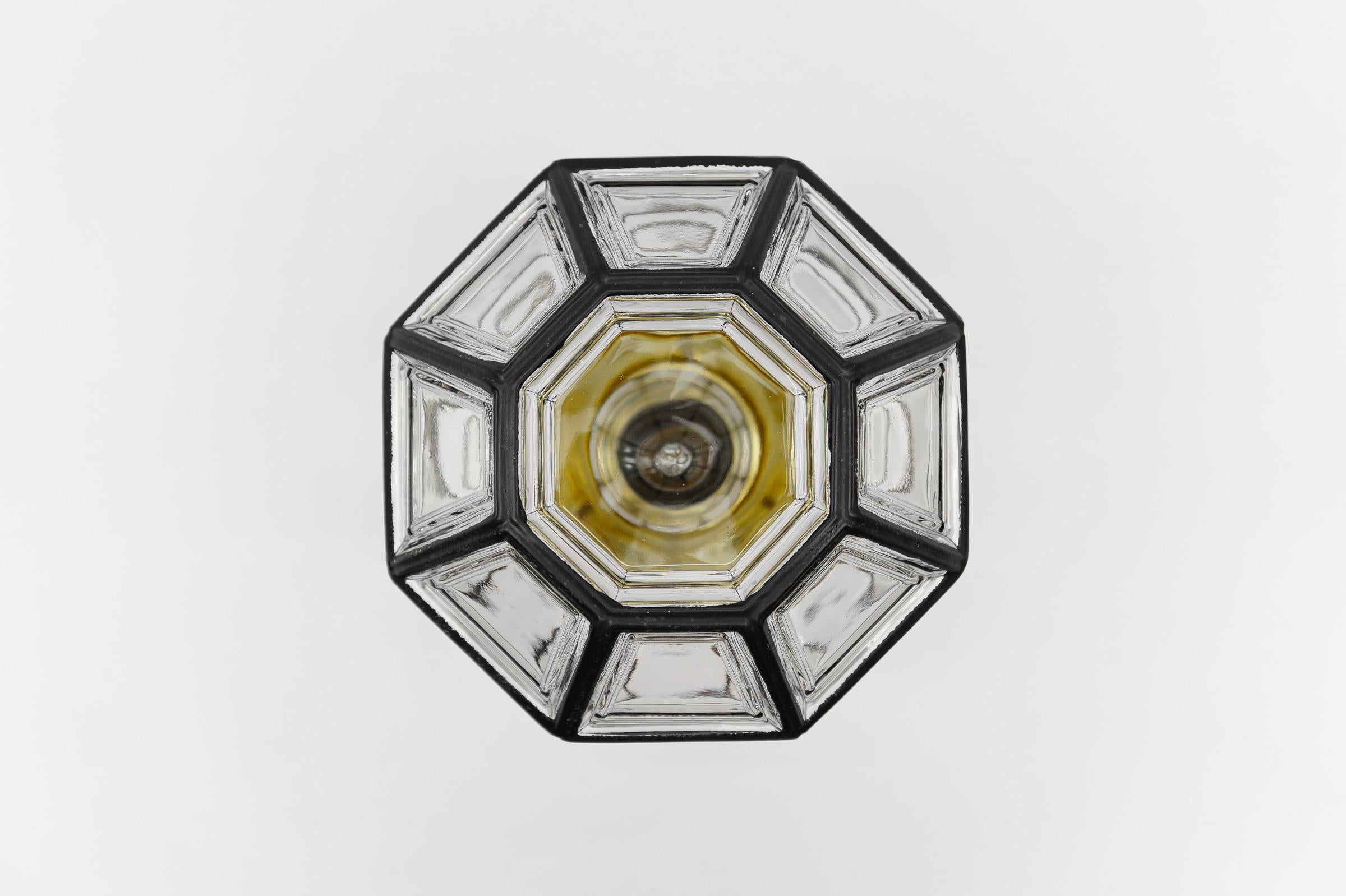 Geometric Ceilin Lamp by Limburg - Flush Mount, Germany, 1960s For Sale 3