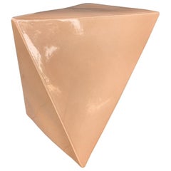 Geometric Ceramic Bench/Side Table