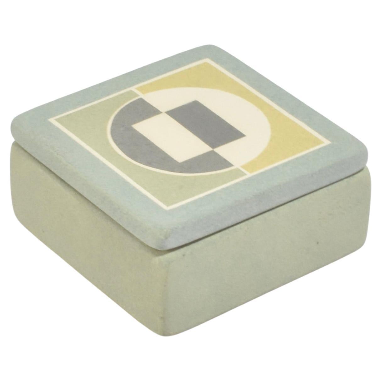 Geometric Ceramic Box