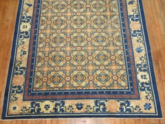 Zabihi Collection Geometric Chinese Intermediate Size Rug