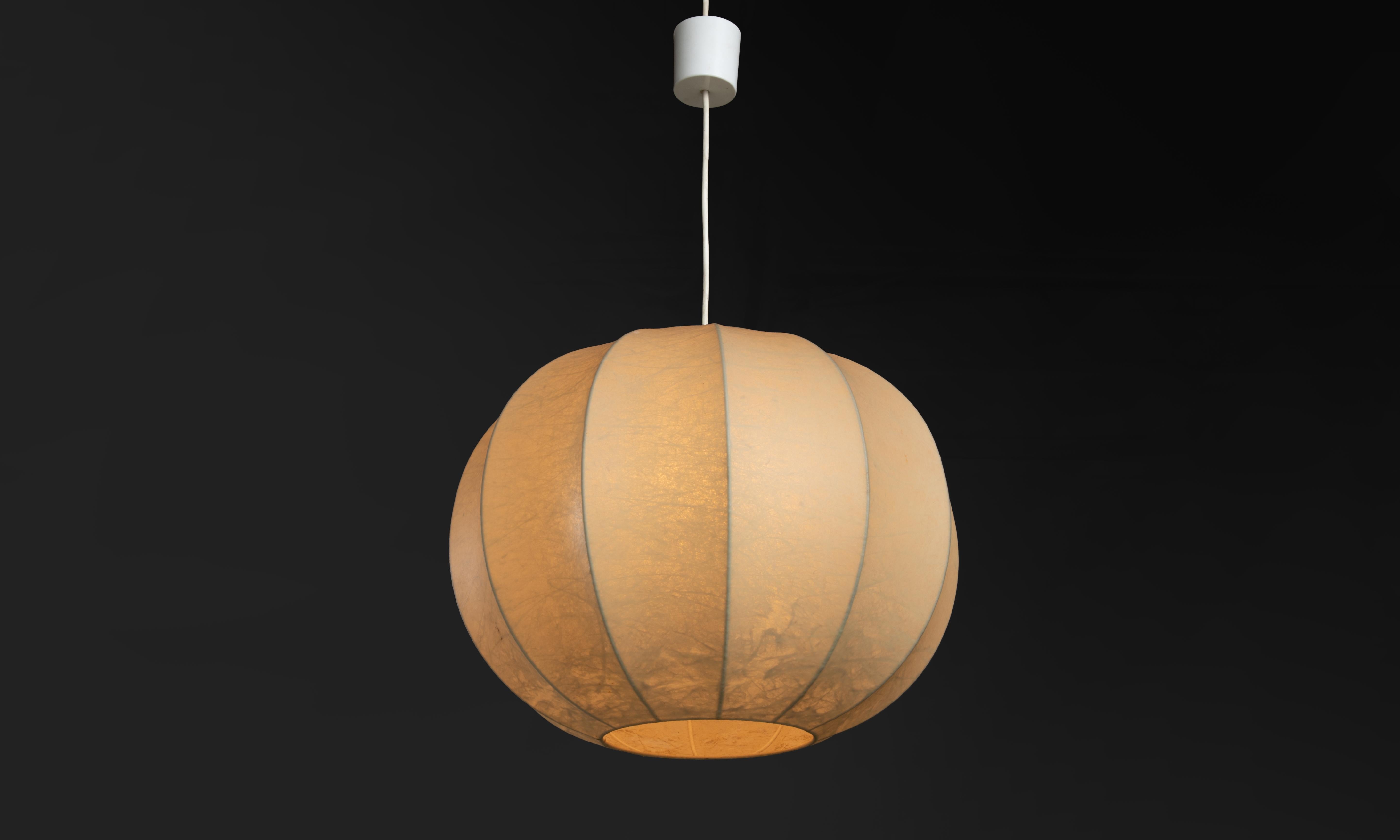Mid-20th Century Geometric Cocoon Pendant by Fritz Wauer, Germany circa 1960