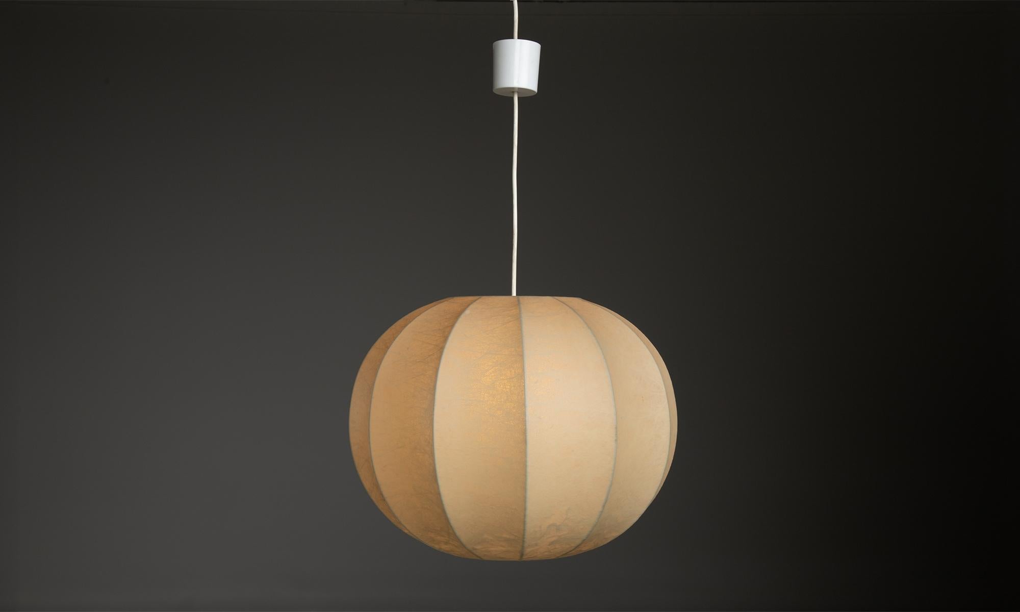 Geometric Cocoon Pendant by Fritz Wauer, Germany circa 1960 3