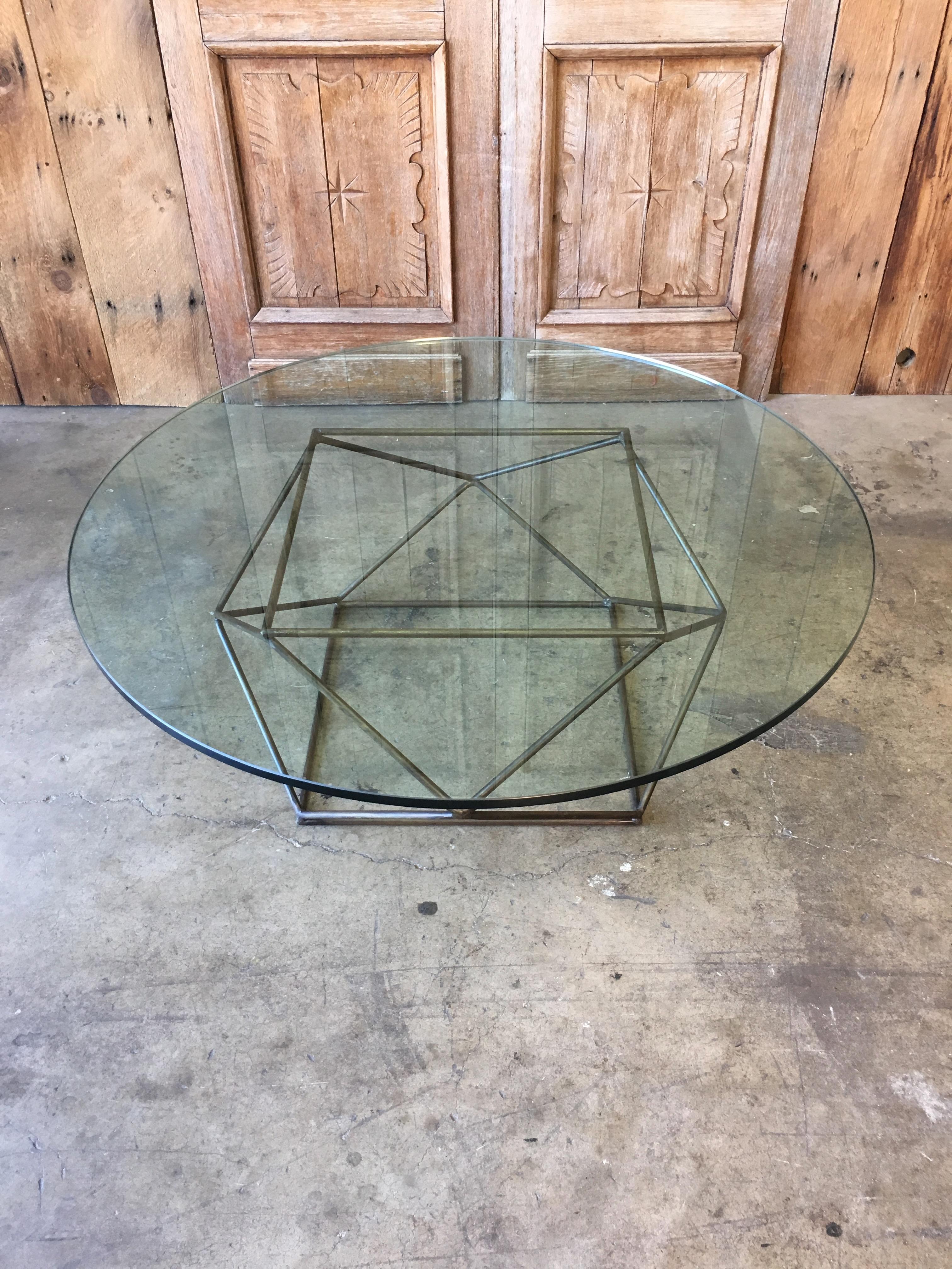 Geometric Coffee Table by Milo Baughman for Directional 5