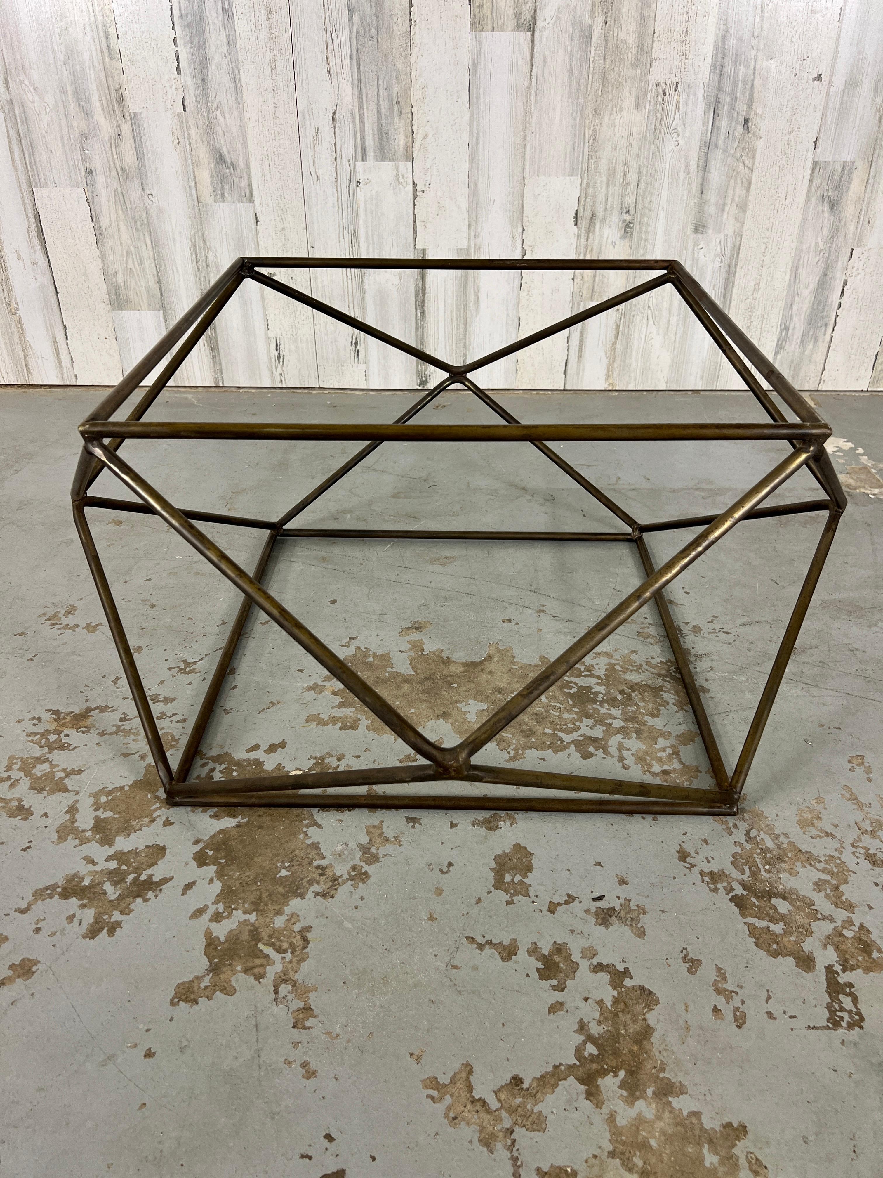 Geometric Coffee Table by Milo Baughman for Directional For Sale 5