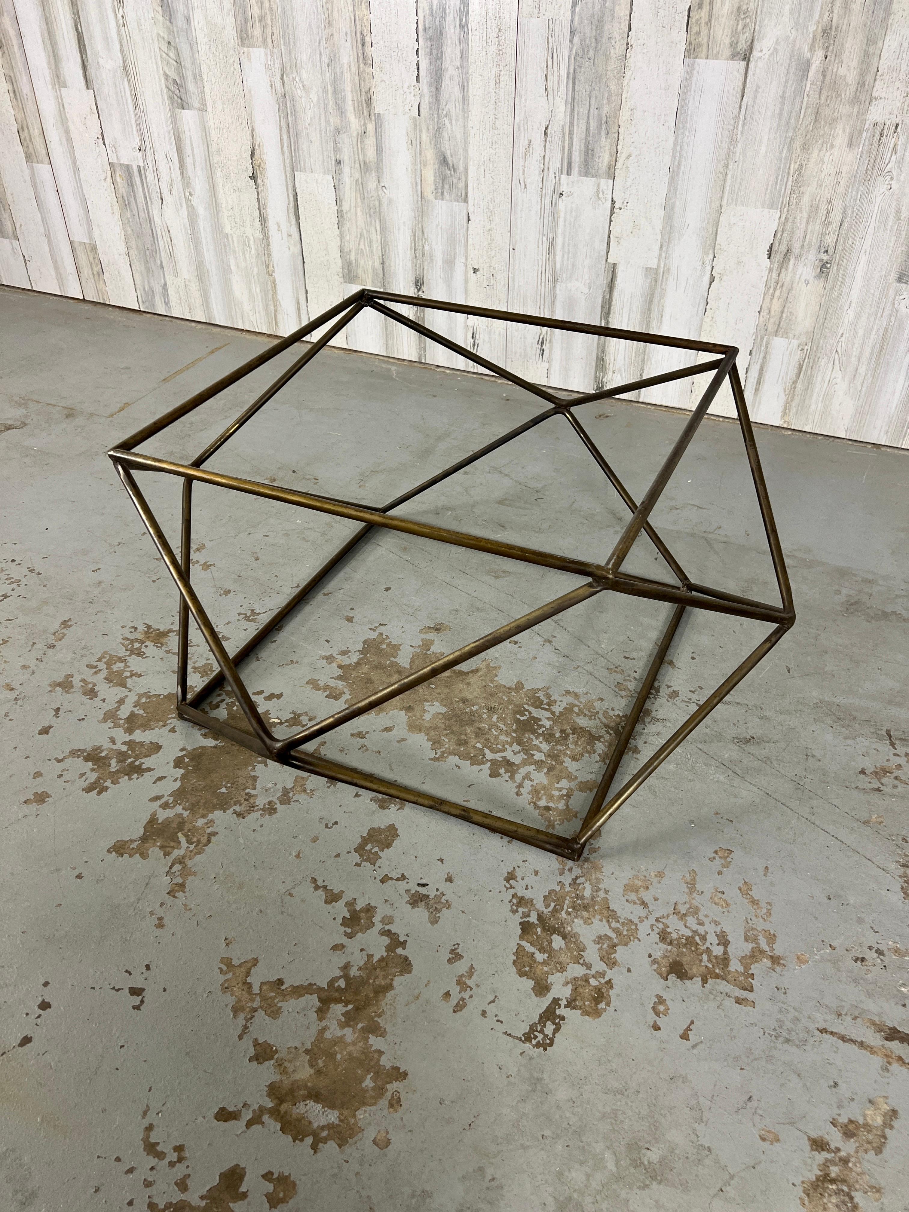 Geometric Coffee Table by Milo Baughman for Directional For Sale 10