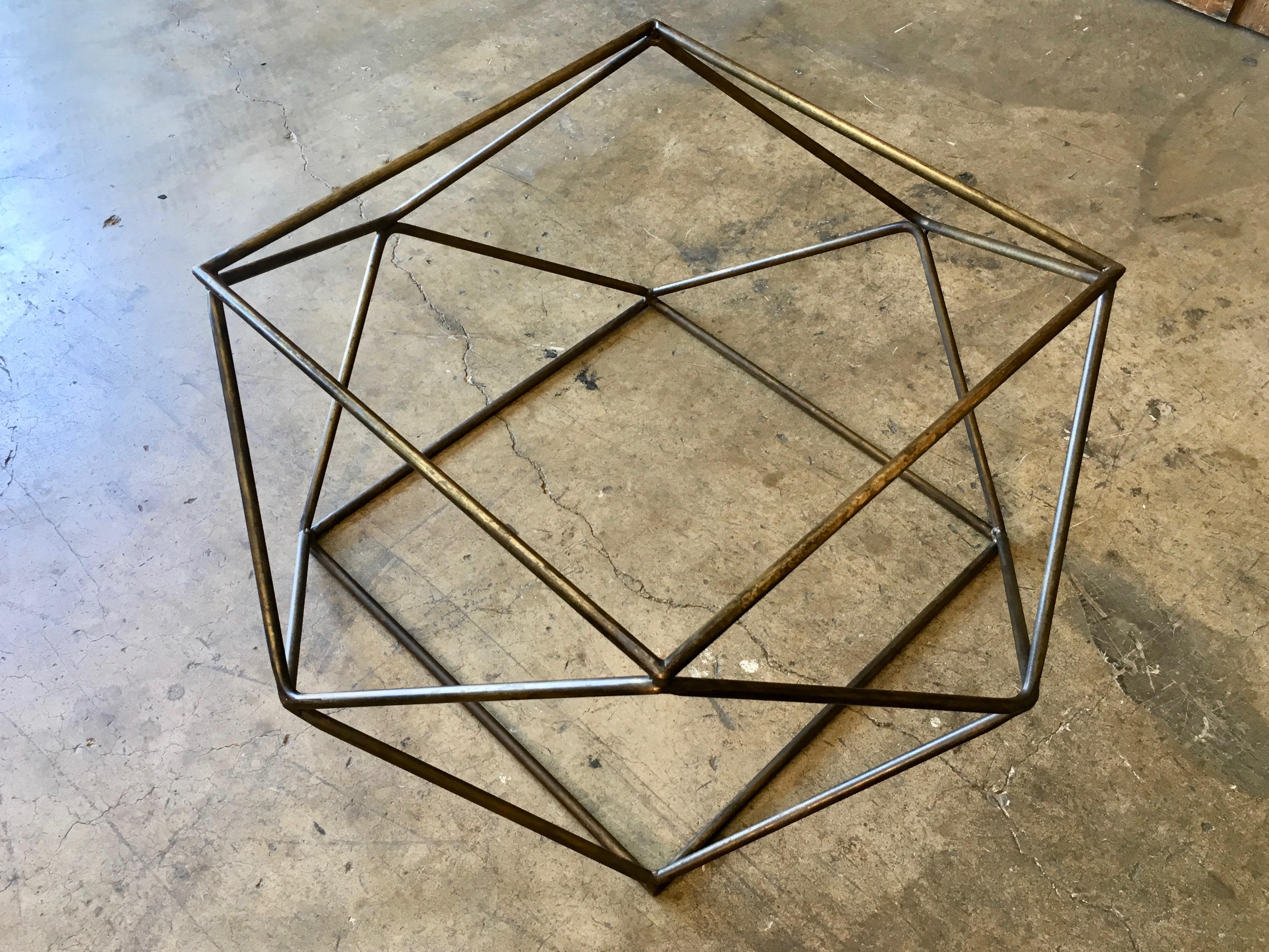 Mid-Century Modern Geometric Coffee Table by Milo Baughman for Directional