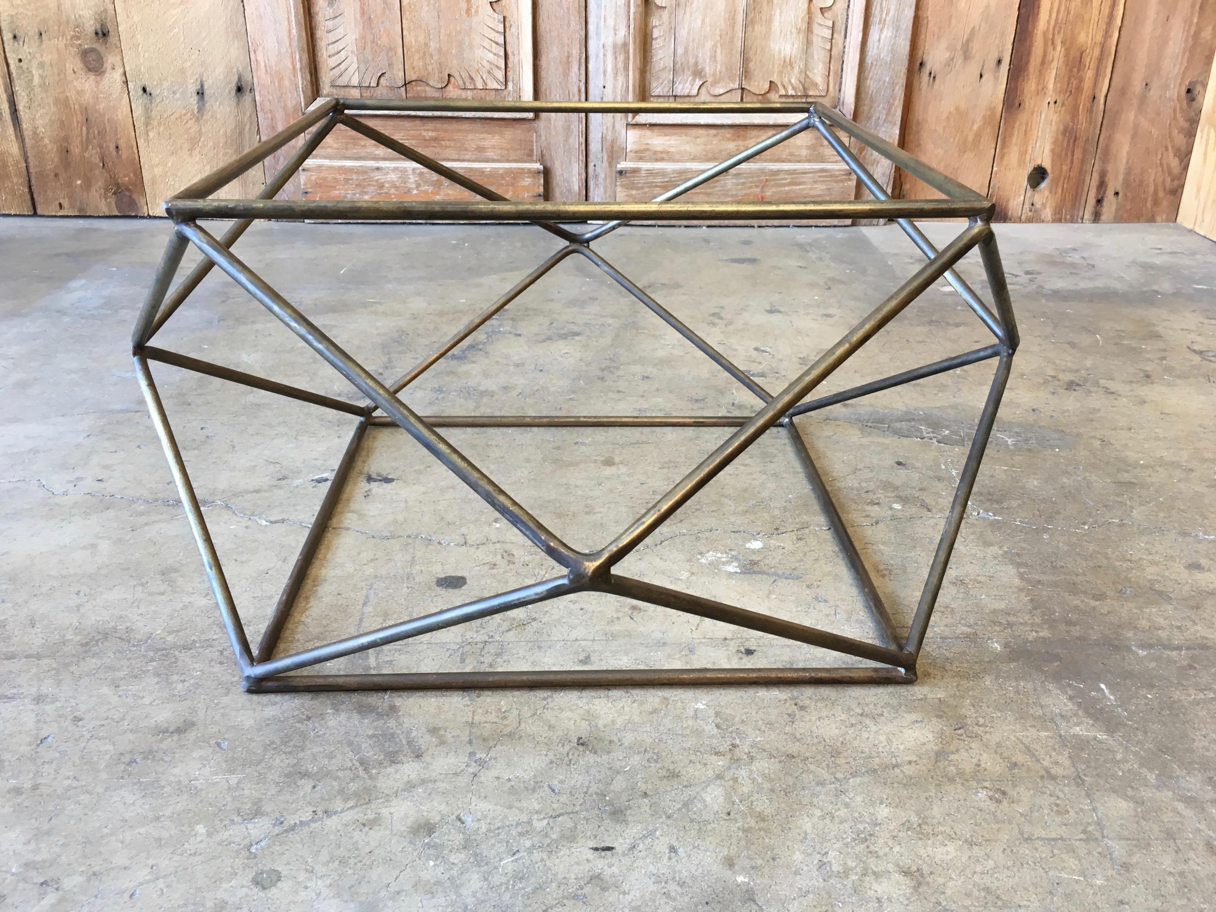 Geometric Coffee Table by Milo Baughman for Directional In Good Condition In Denton, TX