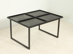 Geometric Coffee Table with Loose Trays