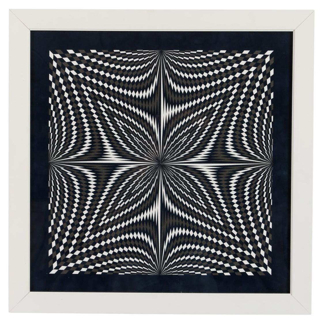 Collage geometrico di Laszlo Molnar