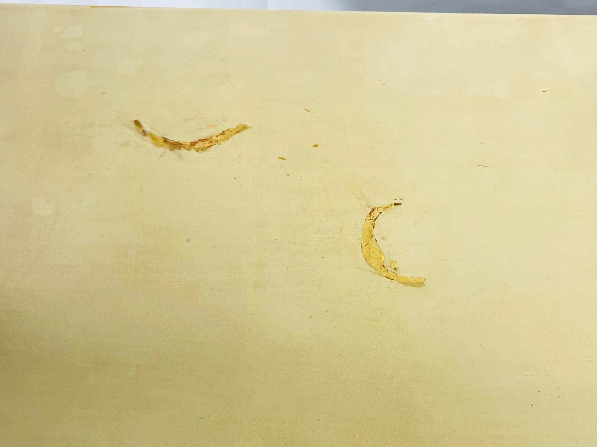 Tavolo da console geometrico in foglia d'argento di Meuble Decor, Los Angeles in vendita 12