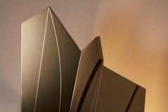 Geometric Cross Bitume 03 Wall Lamp by Jennifer Midoz
