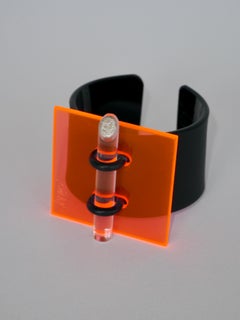 Geometric Cuff, Isaky, Paris c. 1980