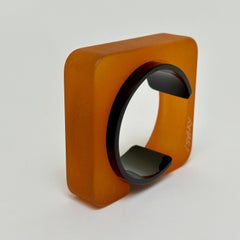 Geometrische Manschette, Isaky, Paris, um 1980