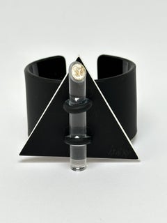 Geometric Cuff, Isaky, Paris c. 1980