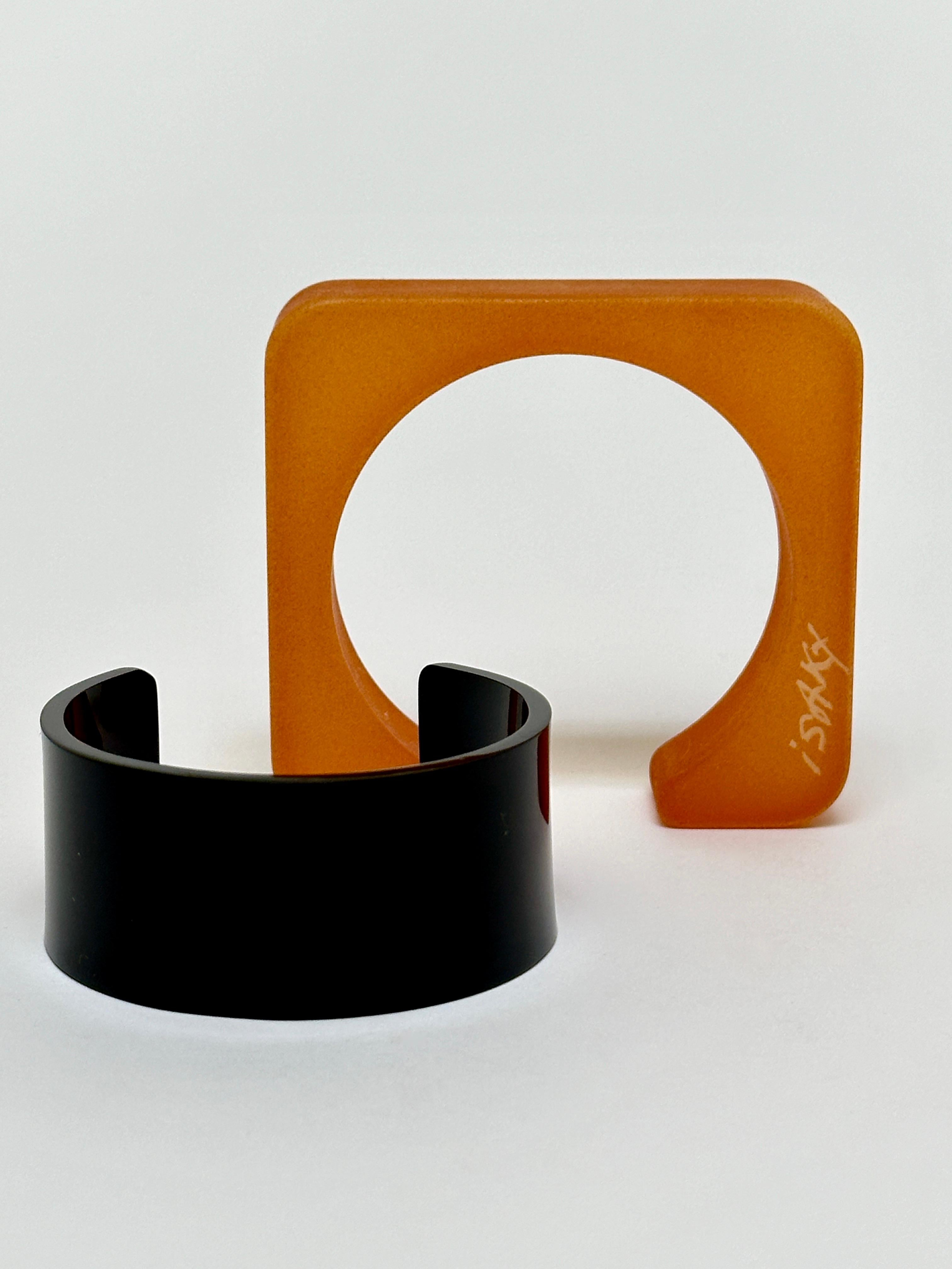 Space Age Geometric Cuff, Isaky, Paris c. 1980 For Sale