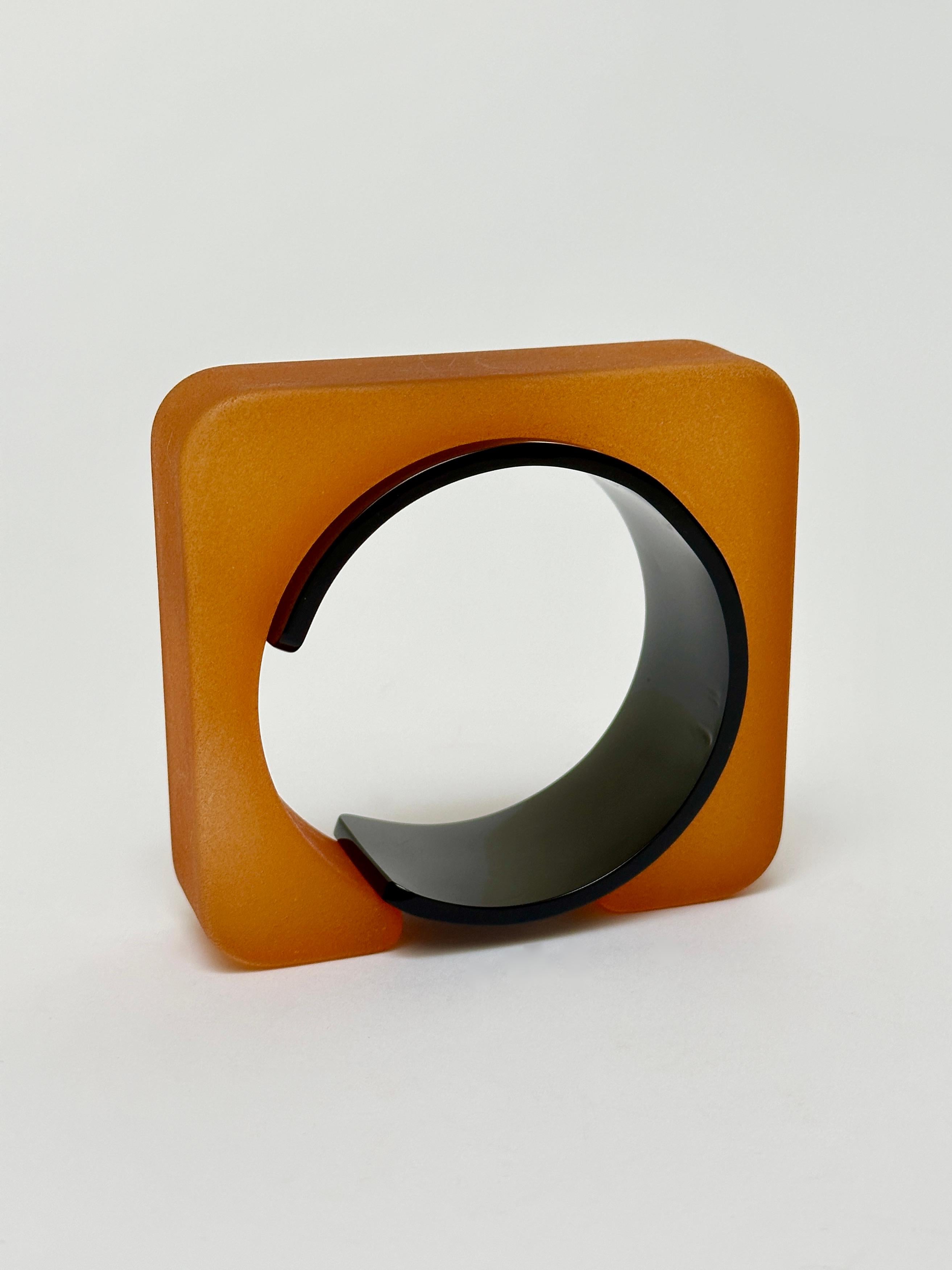Late 20th Century Geometric Cuff, Isaky, Paris c. 1980 For Sale