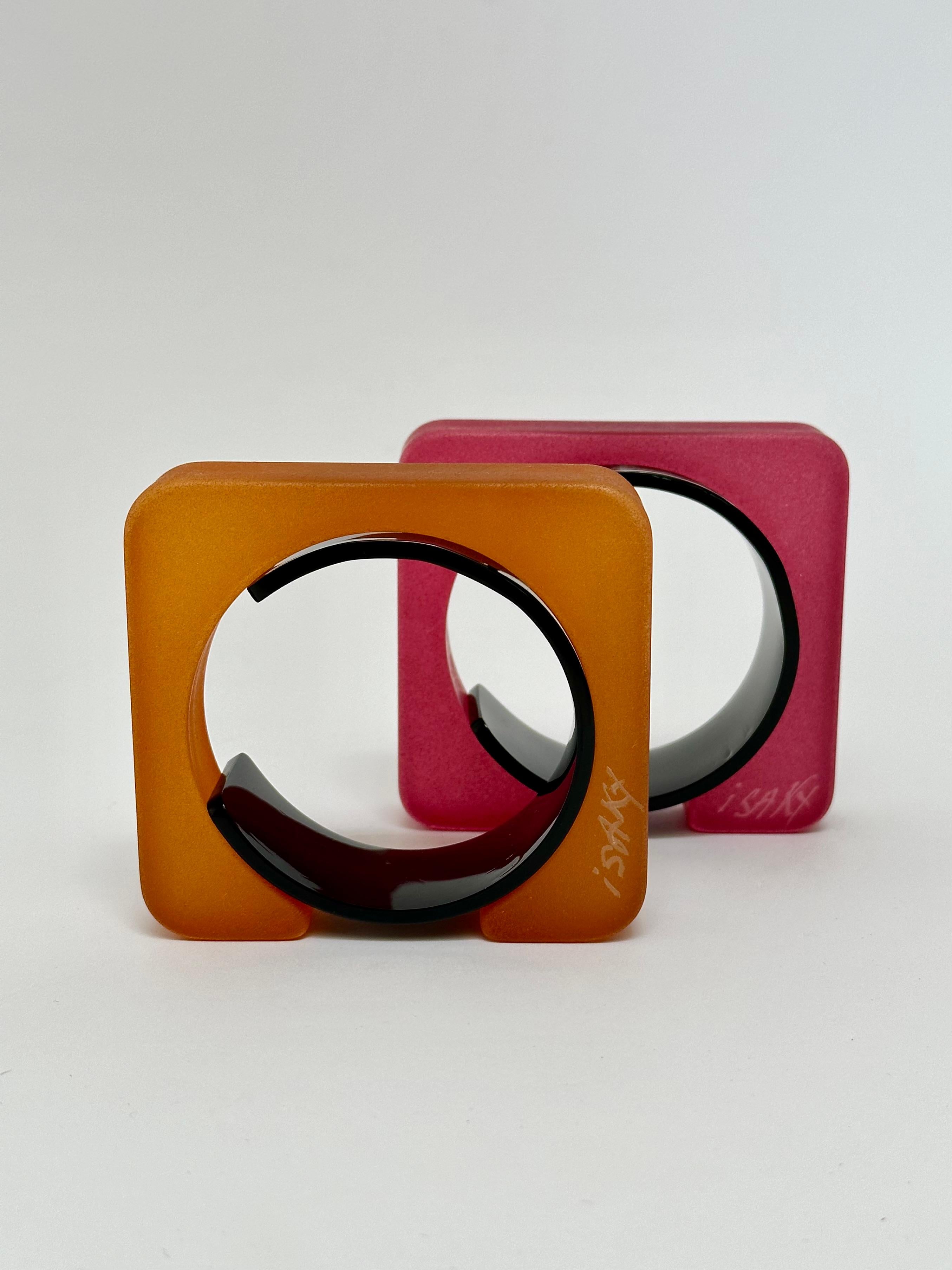 Geometric Cuff, Isaky, Paris c. 1980 For Sale 1