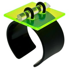 Bracciale geometrico, A.I.C., Parigi, 1980 ca.