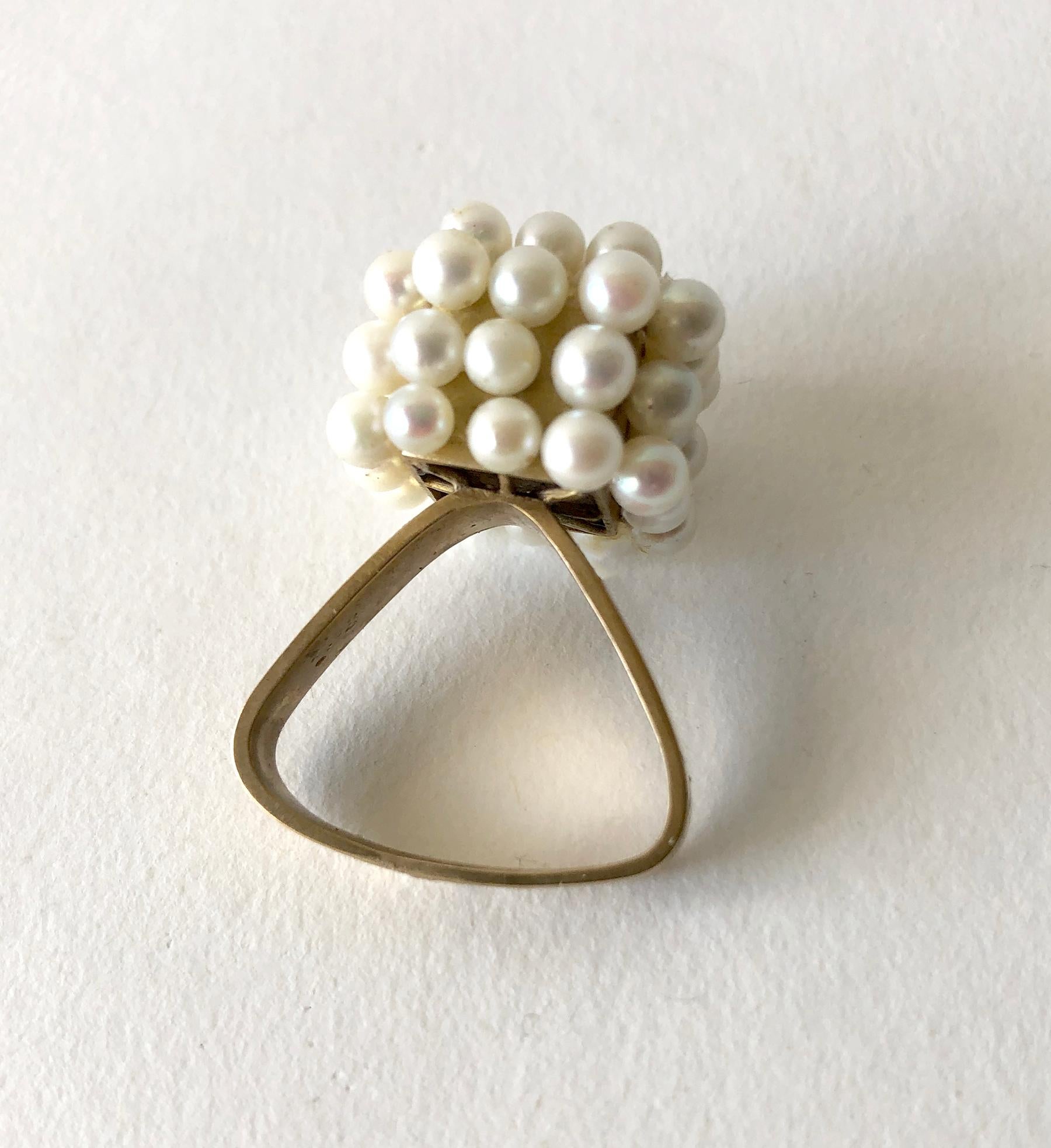 custom pearl ring