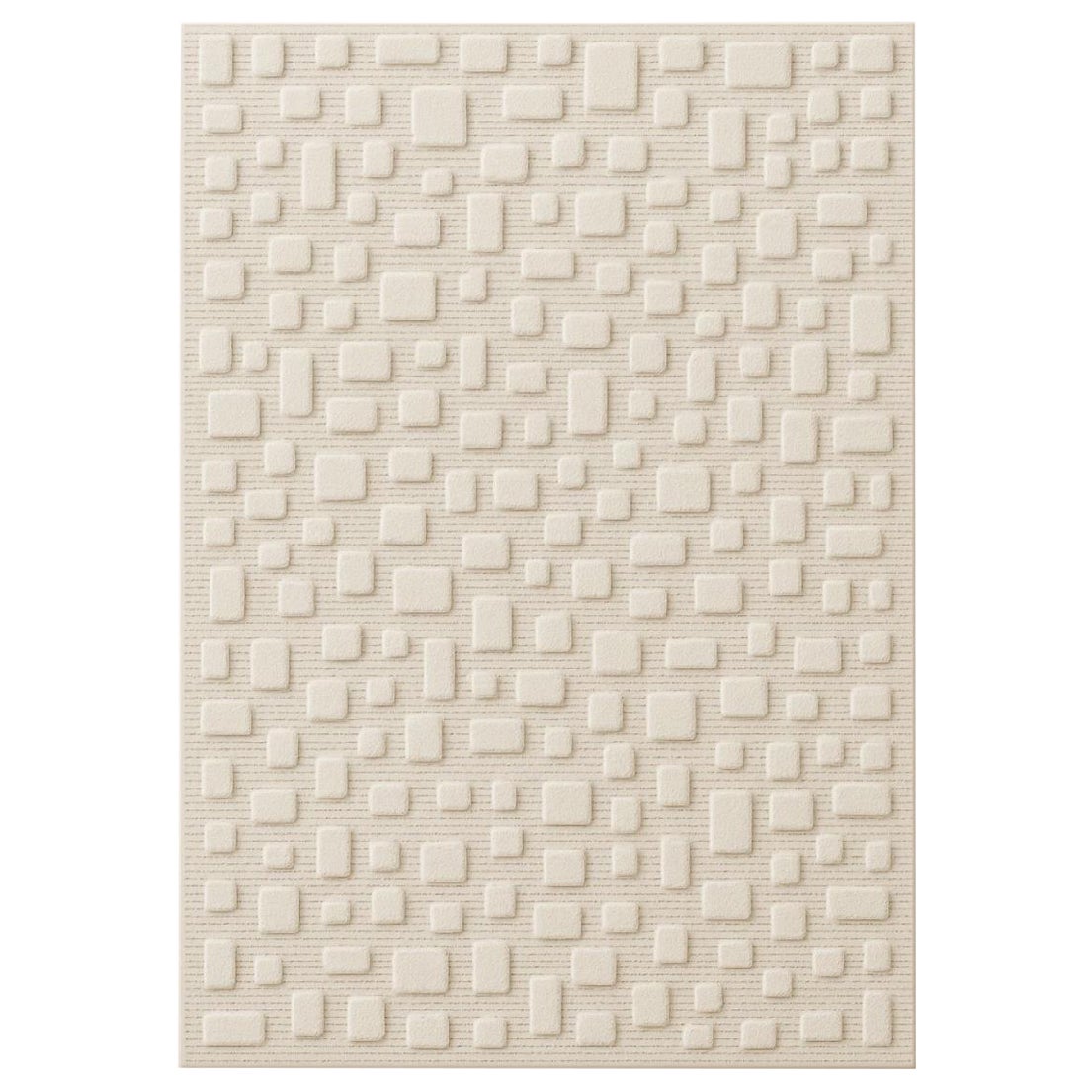 Geometric Desert / Knotted Rug 6
x9
-Tibetan Wool 
Bamboo Silk Modern Design en vente