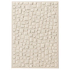 Geometric Desert / Knotted Rug 6
x9
-Tibetan Wool 
Bamboo Silk Modern Design