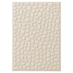 Geometric Desert / Knotted Rug 9
x12
-Tibetan Wool 
Bamboo Silk Modern Design