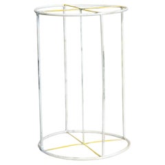 Geometric Didactic Model in Metal, 20th Century French Design, Vintage