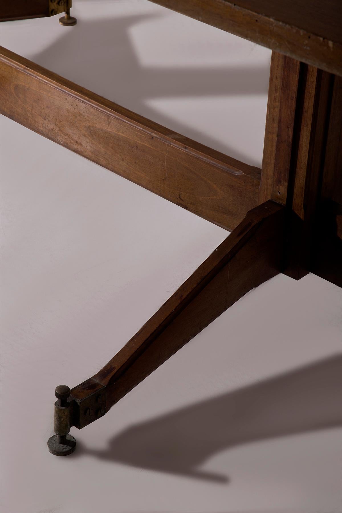 Mid-Century Modern Italian Geometric Vintage dining table For Sale