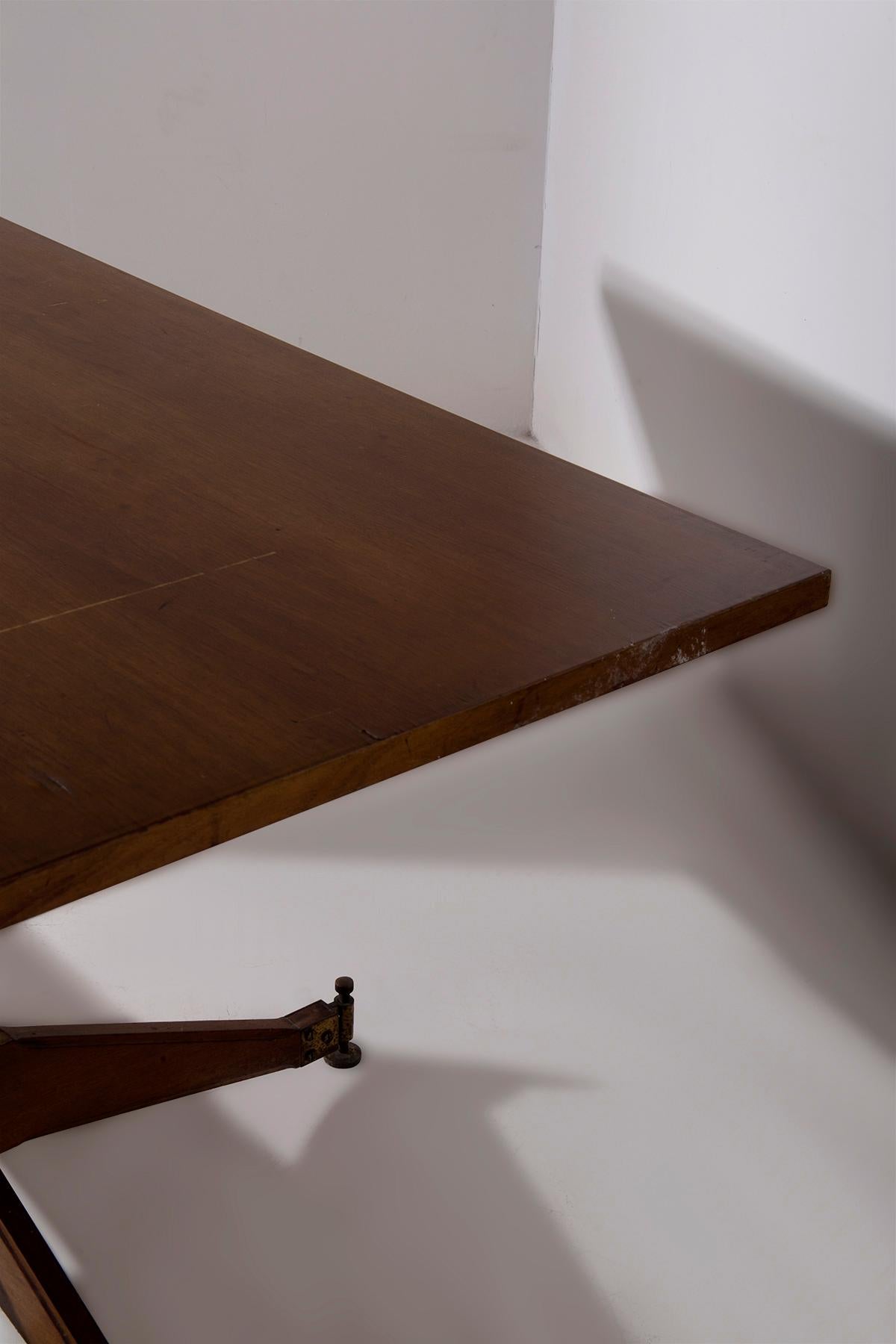 Italian Geometric Vintage dining table For Sale 2