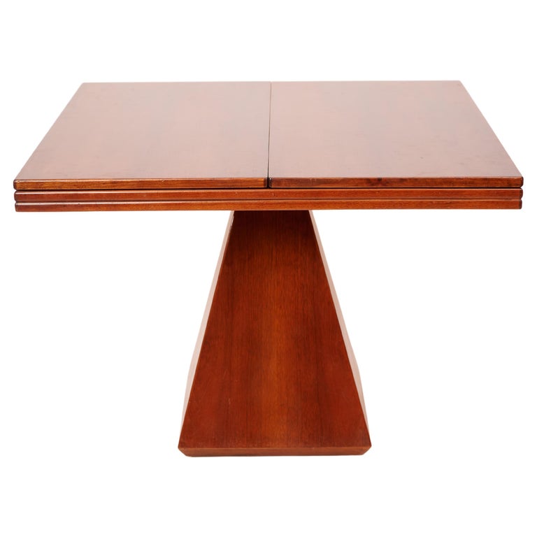 Geometric Expanding Dining Table For Sale at 1stDibs