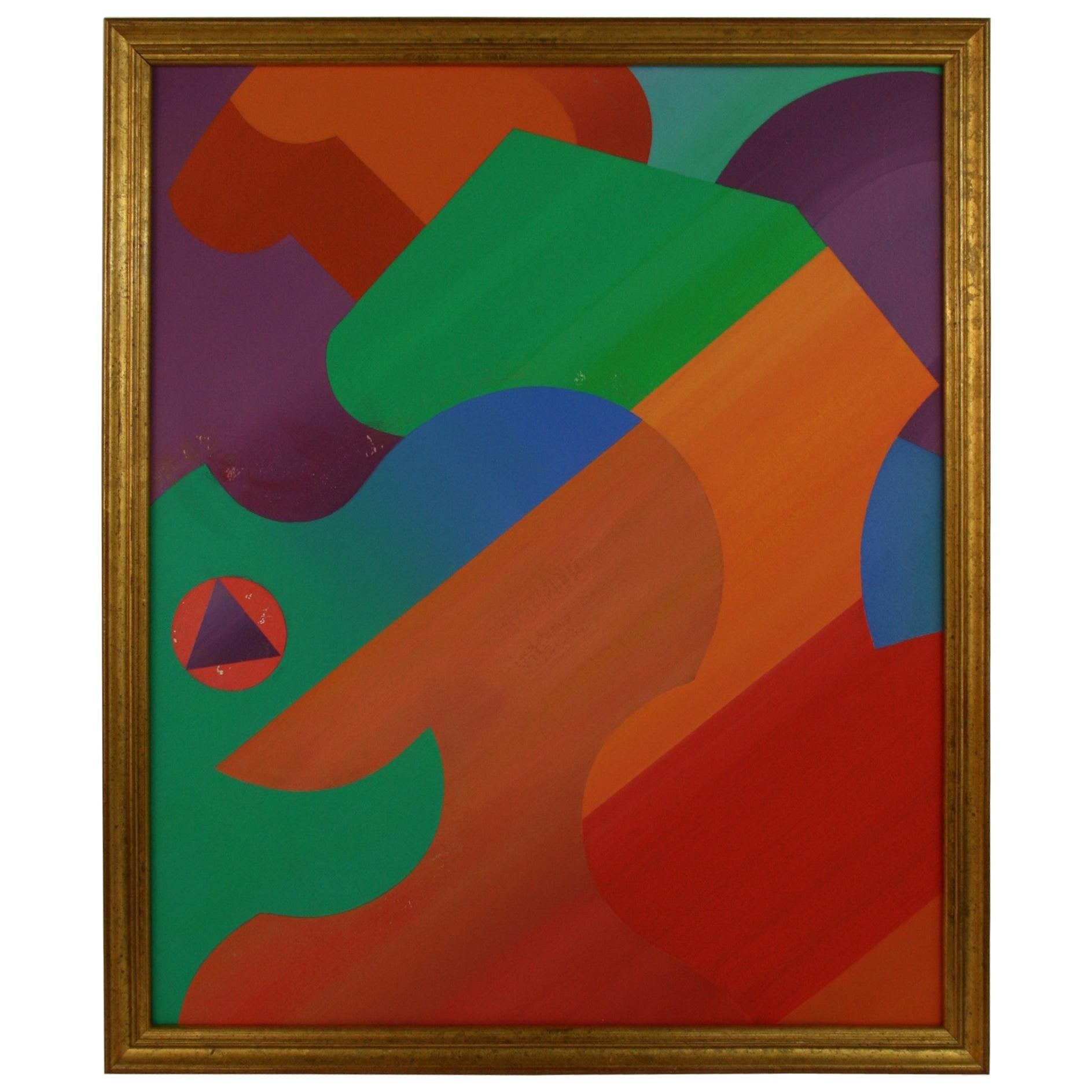 Douglas Herbert Courtenay Auburn Geometric Abstract Original Painting