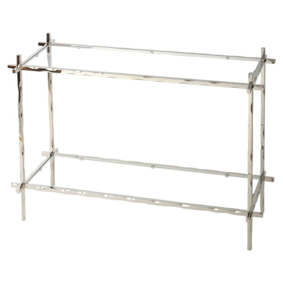 Geometric Fluide Side Table by Jennifer Midoz For Sale