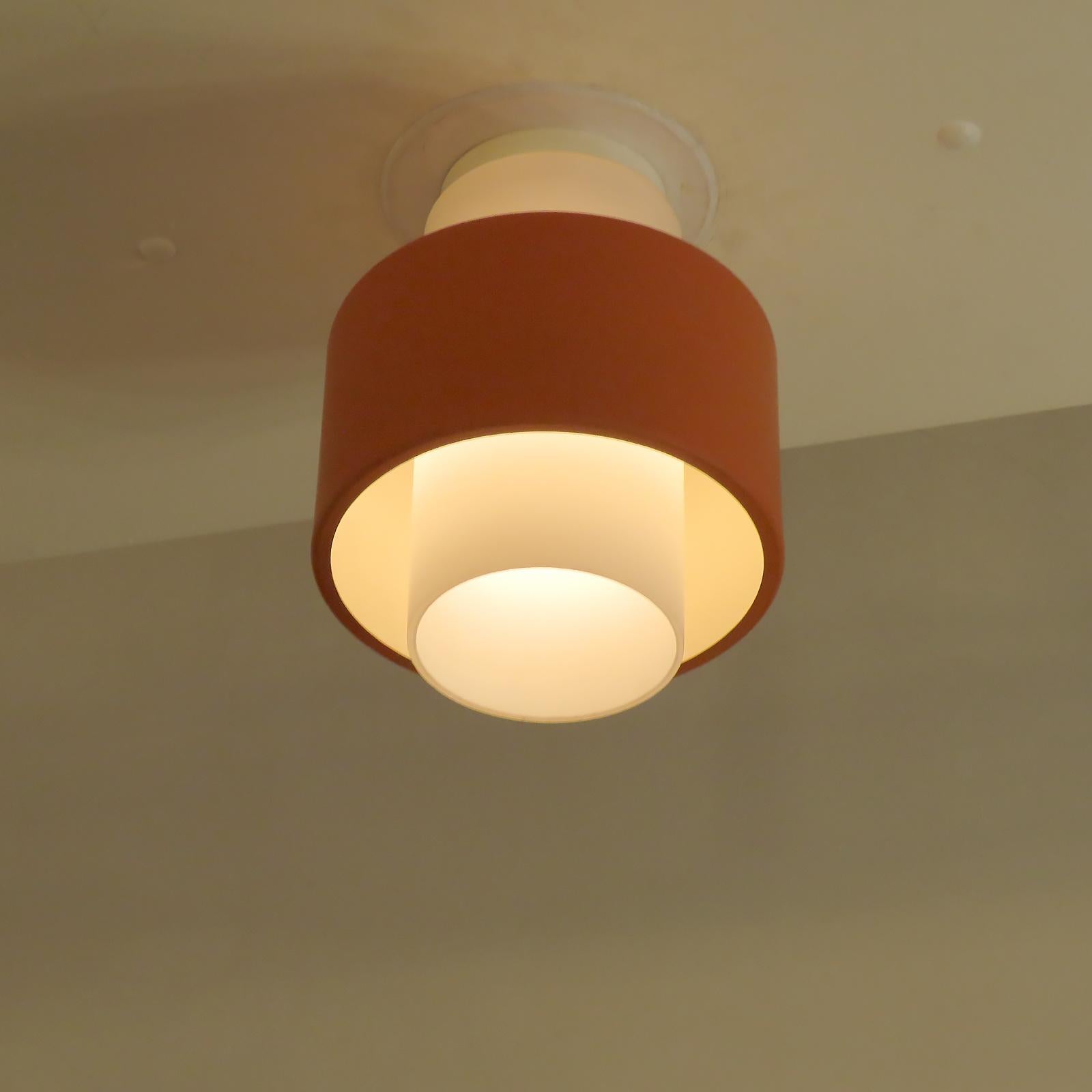 Lámparas empotradas geométricas de Philips, 1960 mediados del siglo XX en venta
