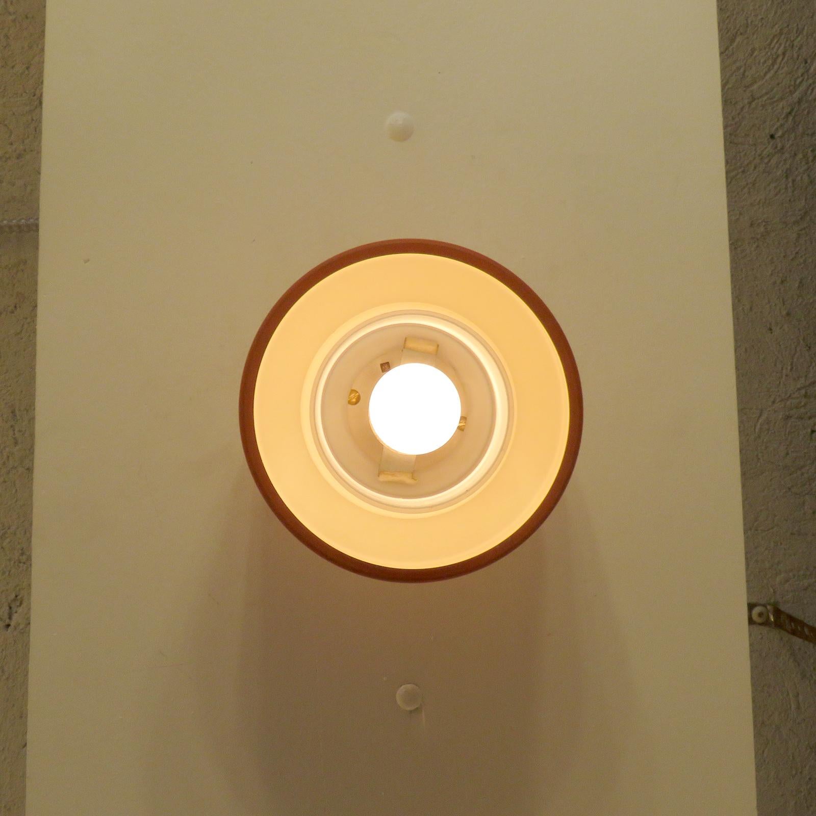Lámparas empotradas geométricas de Philips, 1960 Metal en venta
