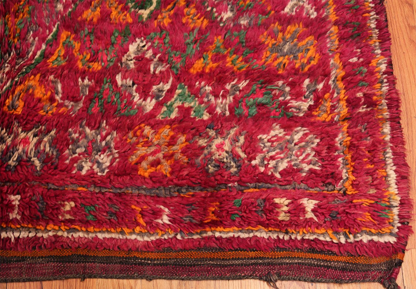 Marocchino Tappeto marocchino vintage. Dimensioni: 5 ft 7 in x 8 ft 8 in in vendita