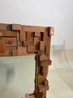 Geometric Frame Block Mirror