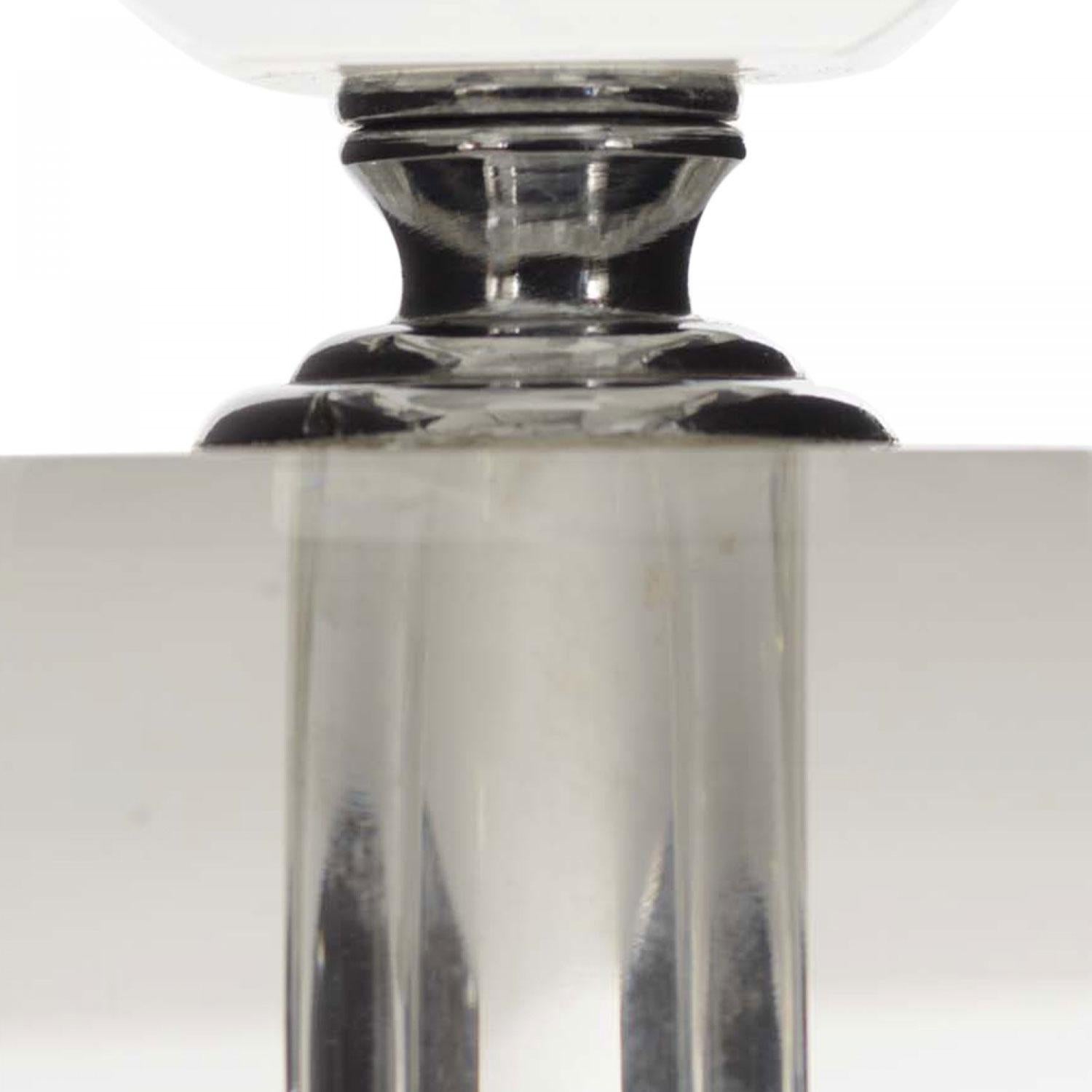 Moderno Geometric Glass Perfume Bottle in vendita