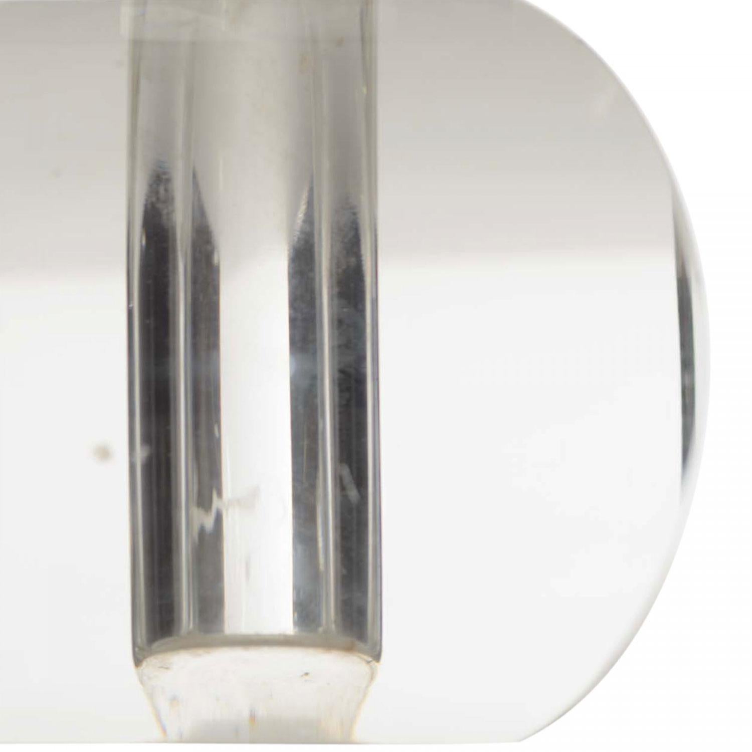 Americano Geometric Glass Perfume Bottle in vendita