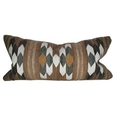 Geometric Indian Weaving Bolster Pillow