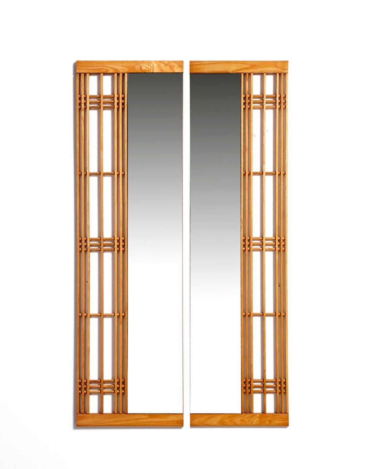 Geometric Italian vintage Wall Mirror in vendita 6