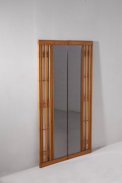 Geometric Italian vintage Wall Mirror