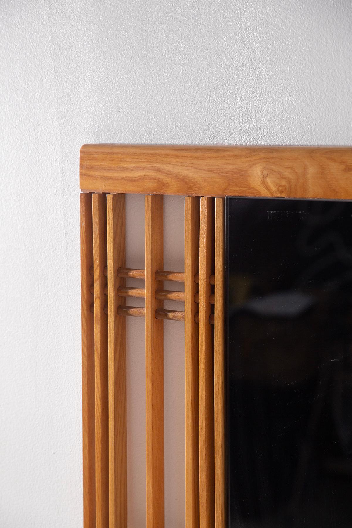 Specchio Geometric Italian vintage Wall Mirror in vendita