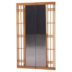 Geometric Italian vintage Wall Mirror